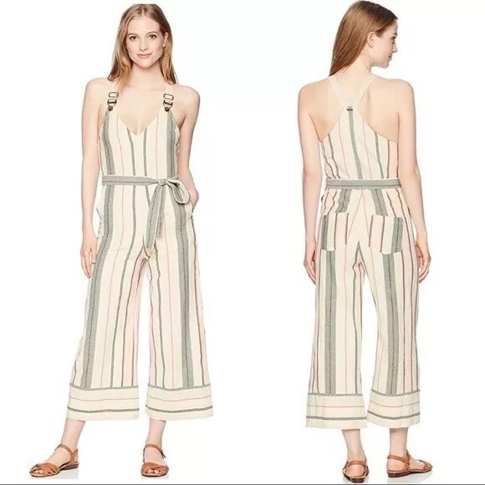 Billabong Bella Day Crop Overalls Size S